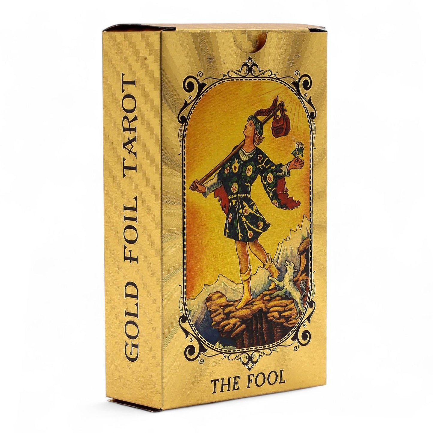 All Seeing Eye Tarot Deck – 78-Card PET Tarot with Blue & Gold Foil