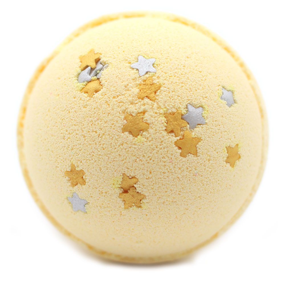 Christmas Star Bath Bomb – Marzipan Enchanted Winter Soak