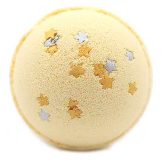 Christmas Star Bath Bomb – Marzipan Enchanted Winter Soak