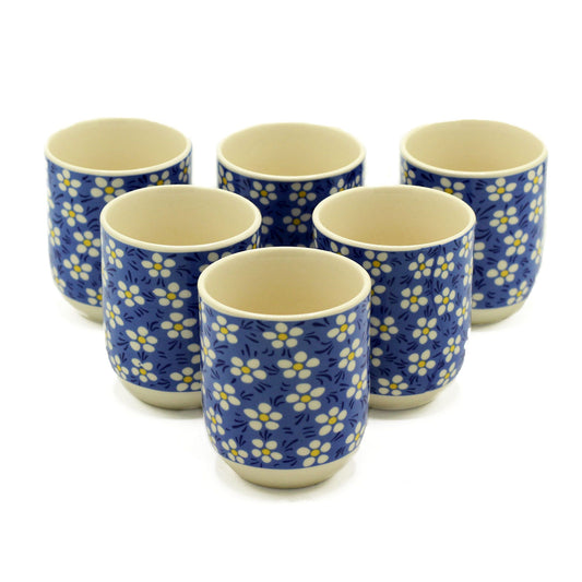 From The Witches’ Garden comes a delightful set of Herbal Tea Cups – Blue Daisy, crafted to enhance your personal tea rituals. These small, handleless cups allow you to feel the warmth of your tea directly in your hands, deepening your connection to the aromas, flavors, and the sacred moment of sipping.

Adorned with a whimsical blue daisy pattern, each cup adds a touch of enchantment to your herbal infusions, meditation, or magical gatherings. Ideal for intimate tea ceremonies or as a thoughtful gift for f