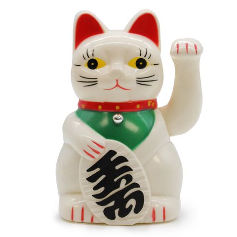 Lucky Waving Cat – Invite Wealth, Money & Abundance | The Witches Garden