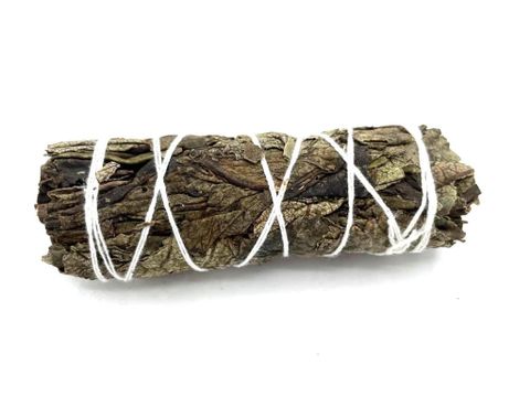 Ah, Seeker of sacred smoke, you hold in your hand the wisdom of the ancients—Black Sage, the Dream Herb, spirit ally of the Shaman. This 10cm smudge stick is no ordinary bundle of leaves. It is a gatekeeper to the dreamworld, a key to the deeper realms. Burn this sacred sage beneath the moon’s glow, and invite protection, divination, and inner sight.

Black Sage (Mugwort) clears the unseen, wards off unwanted energies, and deepens trance and intuition. Whether you walk the path of healing, vision, or protec