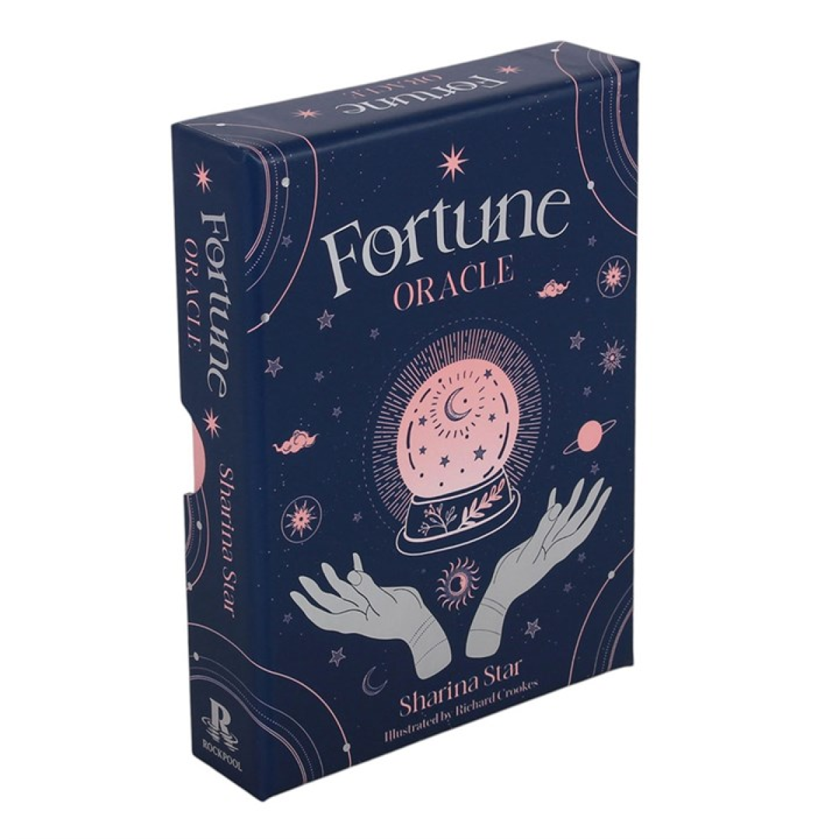 Unlock your intuition and discover guidance for your future with Sharina Star’s Fortune Oracle. Each card delivers a personal or spiritual message, with deeper insights provided in the included guidebook. Simply focus on your question and trust yourself to receive meaningful direction. Includes 36 cards and an 88-page guidebook.
