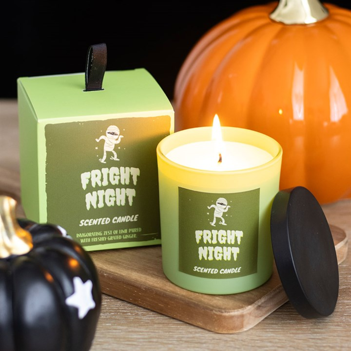 Fright Night Lime and Ginger Candle – Spooky Halloween Candle