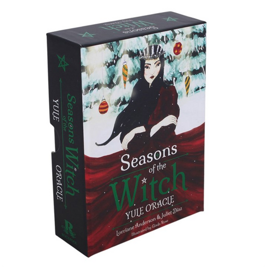 Harness the magic of Samhain all year round with Seasons of the Witch: Samhain Oracle by Juliet Diaz. This beautifully designed 44-card deck connects you to spirit energies for guidance, healing, and protection. Complete with a poetic and insightful guidebook, it offers rituals, lore, and spells to deepen your practice and unlock powerful spiritual insight.