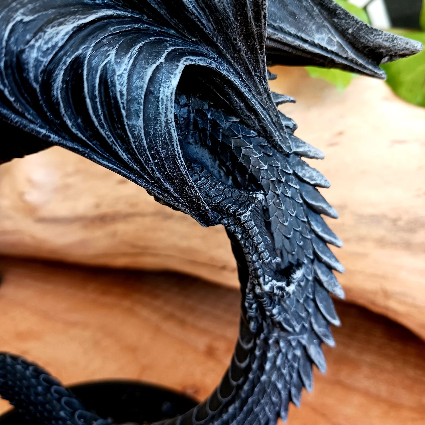 Gothic Dragon Candle Holder – Black Fantasy Triple Candle Stand
