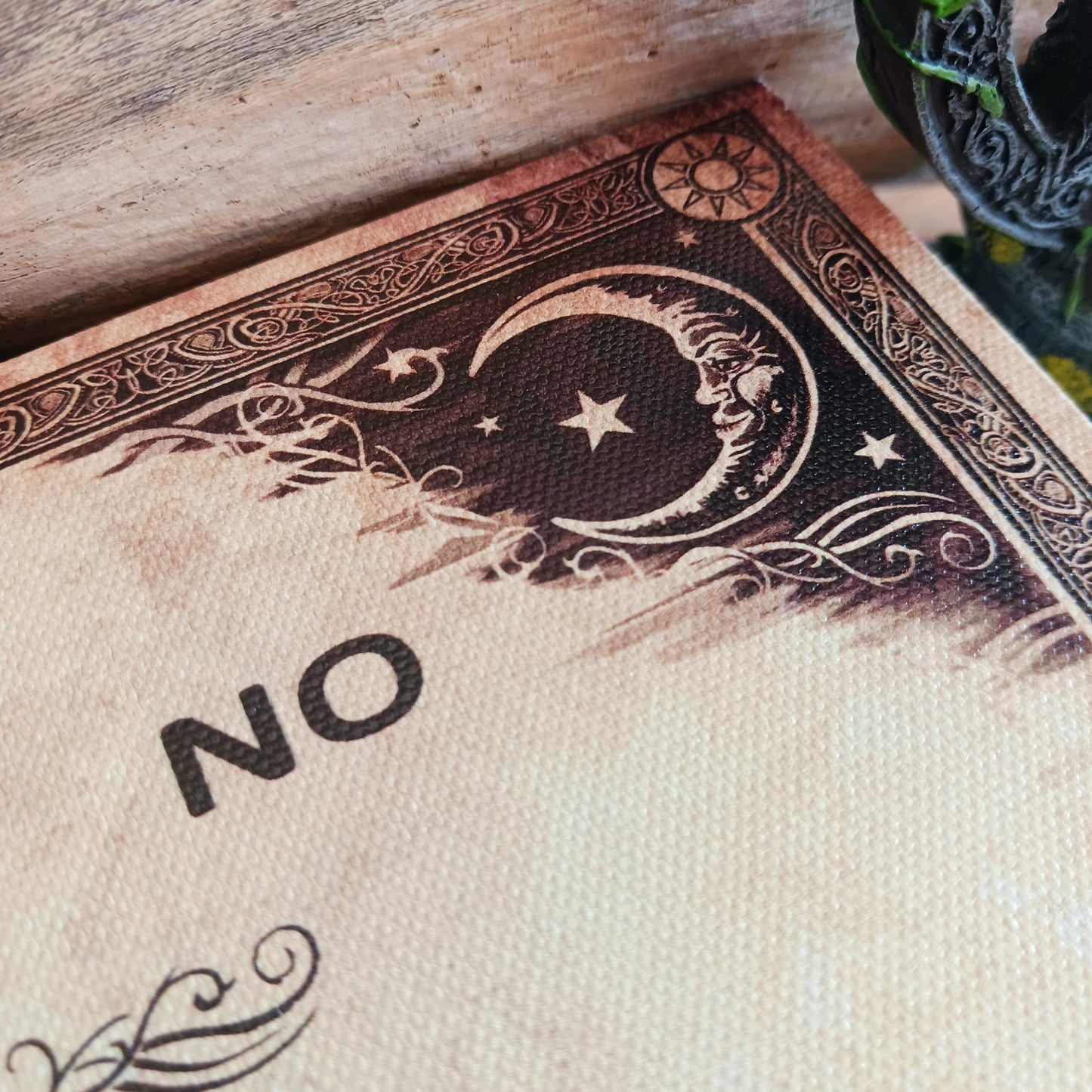 Antique Spirit Board Jewellery Box – Gothic Ouija Storage Case