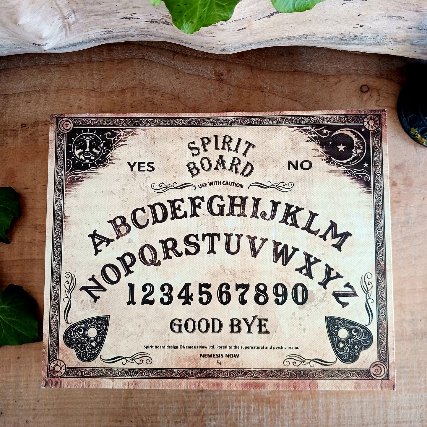 Antique Spirit Board Jewellery Box – Gothic Ouija Storage Case