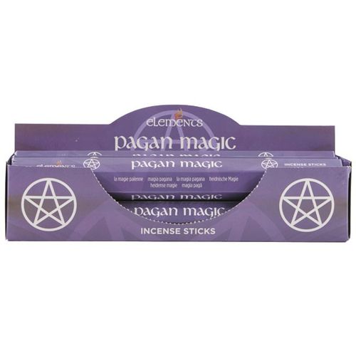 Immerse yourself in the enchanting aura of the Set of 6 Packets of Elements Pagan Magic Incense Sticks, each infused with the captivating Poison fragrance. This collection offers six packs, each containing 20 carefully crafted incense sticks designed to elevate your rituals and sacred spaces. The slender sticks, measuring 2.7cm in height and 24.5cm in width, come neatly packaged to preserve their mystical essence. Perfect for invoking powerful energies, cleansing your surroundings, or enhancing meditation, 