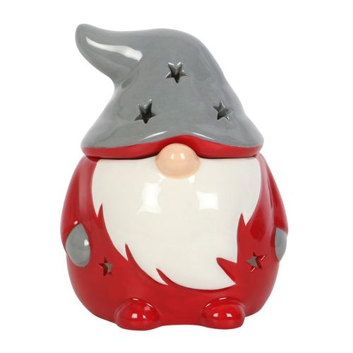 Whether you call him a gonk or a Christmas gnome, this little chap will quickly become a favourite this festive season.Simply pair a standard tealight and your favourite home scent to gently fragrance the home. Recommended for use with fragrance oil diluted with water. Do not use more than one tealight and remove lid when in use.
