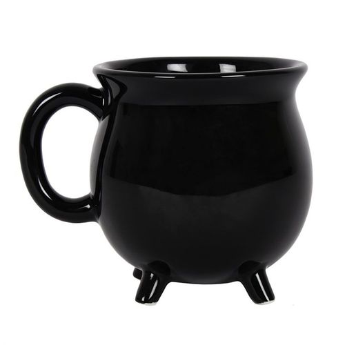 Stir your morning brew with a touch of enchantment. This brilliant black mug is shaped like a classic witch’s cauldron—perfect for conjuring coffee, tea, or your daily potion. Whether you're a kitchen witch or simply spellbound by the mystical, this magical vessel adds charm to every sip.

Crafted for both beauty and practicality, it’s microwave and dishwasher safe, and arrives in a bewitching matching box—ideal for gifting (or keeping for your altar shelf).

Bring ritual into the everyday. Brew boldly.

Pr