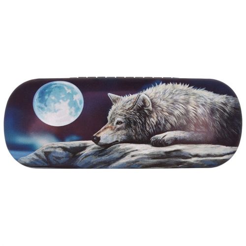 This enchanting glasses case showcases the mystical 'Quiet Reflections' artwork by the gifted Lisa Parker. Included is a soft cloth to gently cleanse your lenses. Dimensions: Height 3cm, Width 16cm, Depth 6cm. Packaged size: Height 3cm, Width 21cm, Depth 9.5cm. Perfect for safeguarding your vision with a touch of magic.