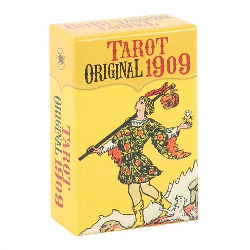 Discover the enchanting Tarot Original 1909 Mini Tarot Cards, a mystical companion for both novices and seasoned readers. This exquisite miniature deck faithfully recreates the classic designs by Pamela Colman Smith and Arthur Edward Waite, capturing their timeless magic in a compact form ideal for divination wherever you wander. Perfect for devotees of the Rider-Waite tradition, it includes all 78 intricately detailed cards plus a guide to unlock their secrets. Embrace the power of this portable oracle and