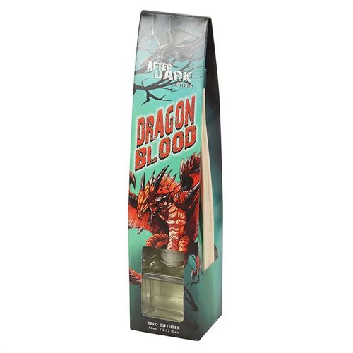 Get your blood pumping with this Dragon Blood reed diffuser. This set includes 60ml of dragon's blood fragrance oil for an extra burst of energy and is perfect for adding a touch of excitement to your favourite dark hideaway.