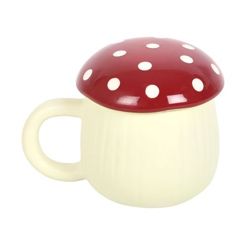 Begin each morning with a touch of magic using this enchanting mushroom-shaped mug. Its charming design invites joy and wonder with every sip. Holds 380ml of your favorite potion. For best care, hand wash only and avoid the microwave.