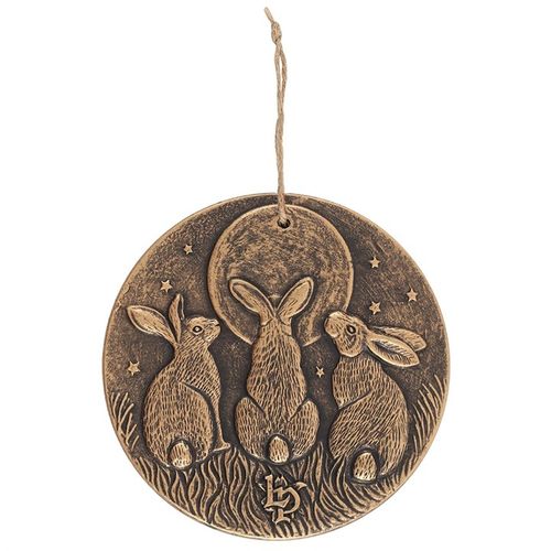 Perfect for witches' gardens, sacred spaces, or anyone drawn to pagan, Wiccan, or Celtic symbolism, this wall art serves as a protective charm and a conversation starter. Hang it outdoors to elevate your magical garden altar, or indoors as a symbol of balance and transformation.