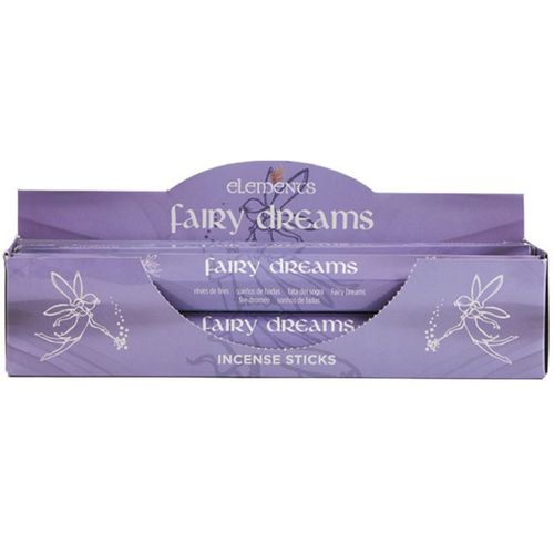 Immerse yourself in the enchanting aura of the Set of 6 Packets of Elements Fairy Dreams Incense Sticks, each infused with a soothing vanilla fragrance that whispers of mystical realms. This collection offers six packs, each containing 20 slender incense sticks designed to fill your sacred space with calming, dreamlike energy. Perfect for rituals, meditation, or simply inviting a serene atmosphere, these incense sticks are crafted to awaken your senses and connect you with the ethereal. With compact dimensi