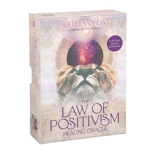 Call upon the energies of light, love, and divine alignment with The Law of Positivism Healing Oracle by Shereen Öberg. As a practitioner of the old ways, you understand the sacred power of intention. This 50-card oracle deck, graced with radiant illustrations by Lori Menna, invites you to connect with higher vibrations, heal the soul, and walk the spiral path of spiritual awakening.

Each card is a key to unlocking inner wisdom, rooted in the rhythms of nature and the universal law of attraction. The accom
